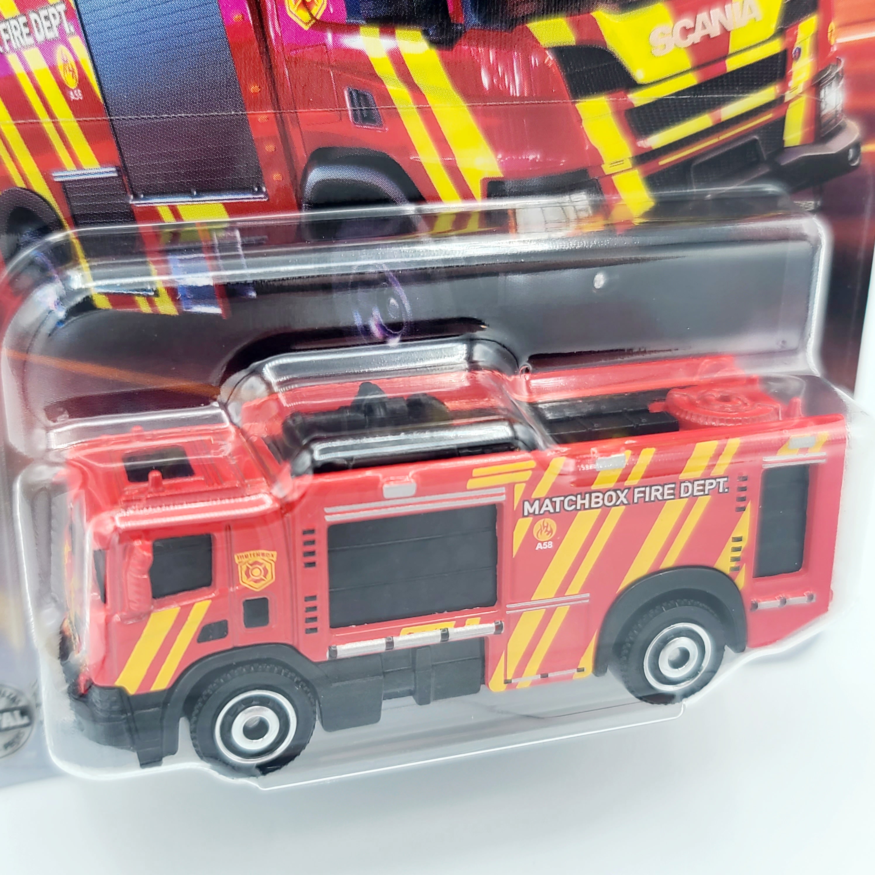 Matchbox Scania XT Fire Truck (2025 Mix 12 M Basic)